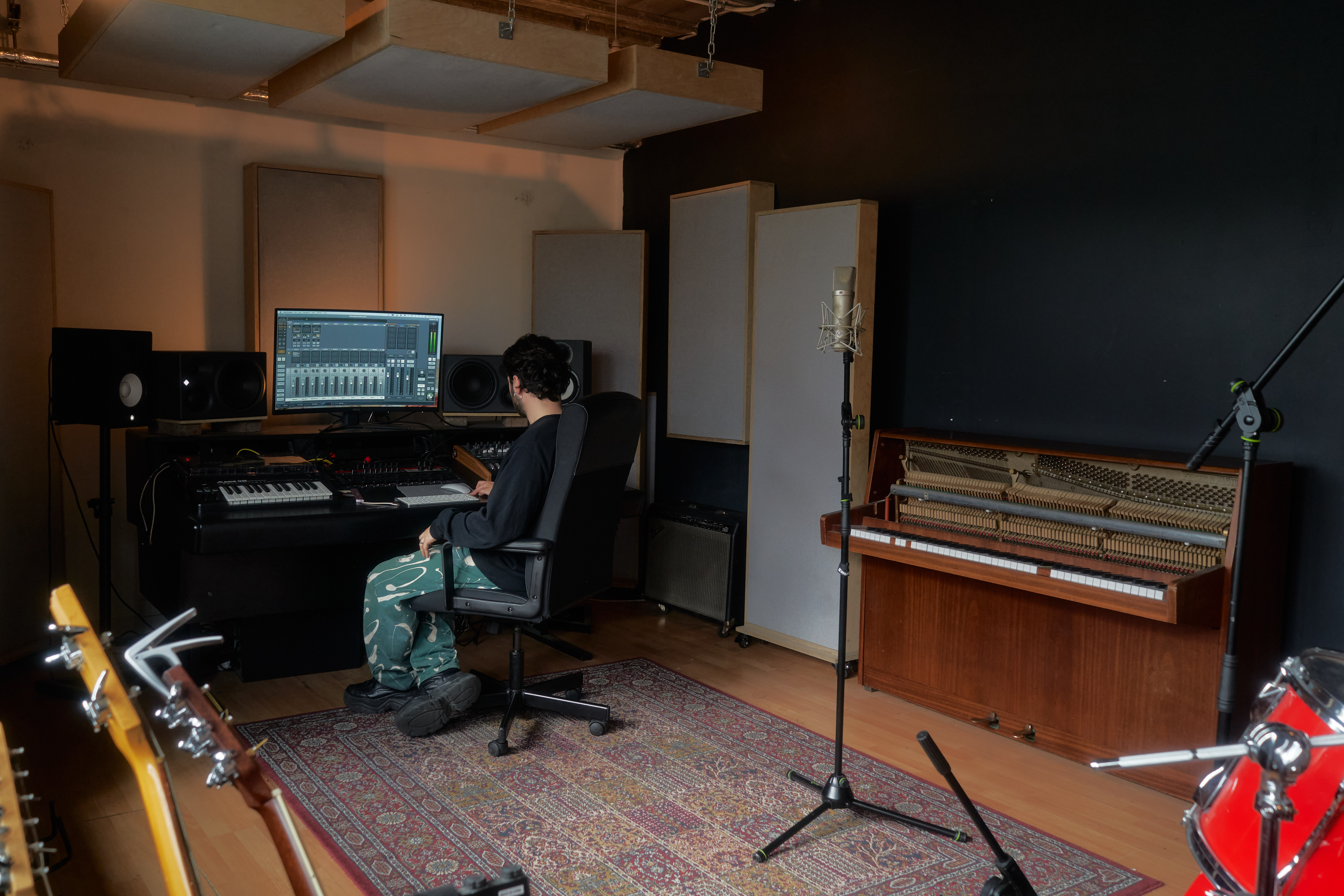 Studio 1 is perfect for writing, production and mixing sessions